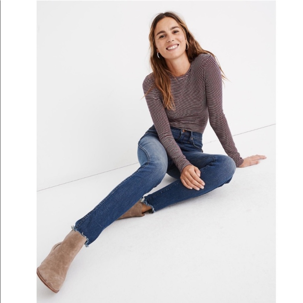 Madewell 10" High-Rise Skinny Jeans - Picture 5 of 8